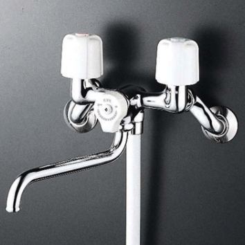 KVK KF30N2(YZ) 壁付き2穴 シャワー混合栓（浴室用）【水栓】KVK[KF30N2YZ] 返品種別B