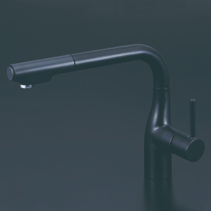 KVK KM6101ECM5 台付き1穴 シングル混合栓(キッチン用)【水栓】KVK[KM6101ECM5] 返品種別B