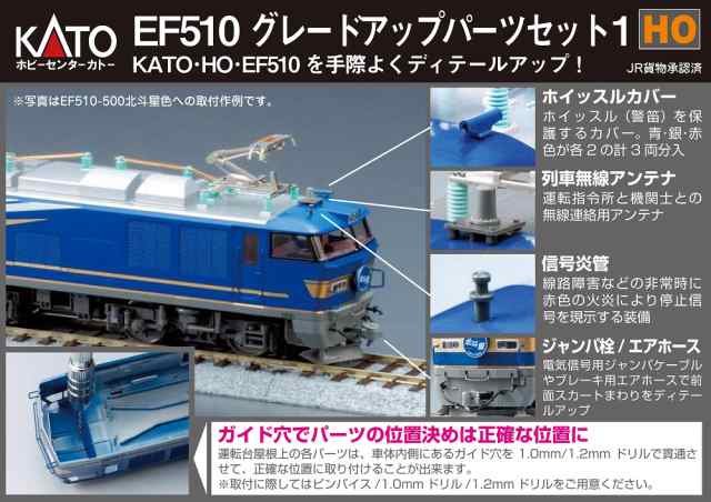 鉄道模型］ホビーセンターカトー (HO) 28-170N EF510 グレードアップ