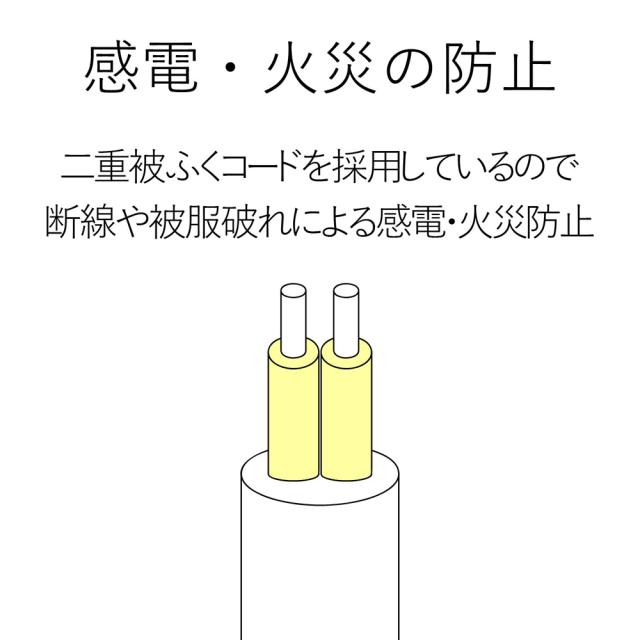 エレコム T-WRMK3850LG/RS 雷ガード  電源タップ（3ピン・8個口・5m）　グレーELECOM[TWRMK3850LGRS] 返品種別A_7