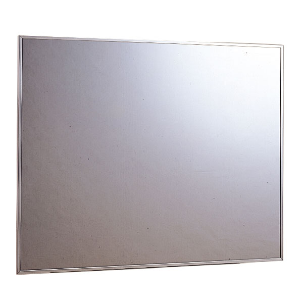 信栄物産 TM-C 軽量ステンレス製平面ミラー（大型）吊りさげタイプ 452×610mm点検ミラー[TMCシンエイ] 返品種別B