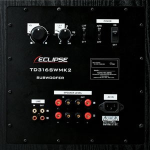 デンソーテン TD316SW-MK2 サブウーファー（ブラック）【1本】ECLIPSE TD（イクリプス）[TD316SWMK2] 返品種別A