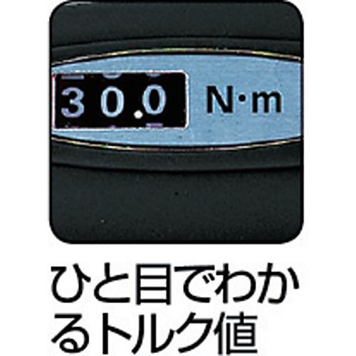 TONE T4MN100 プレ仕かける形トルクレンチ(ダイレクトセットタイプ)20〜100N・m 差込角12.7粍[T4MN100] 返品カテゴリー化B