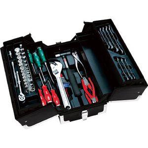 TONE TSH330BK ツールセット整備用工具セット（両開きタイプ）[TSH330BKTONE] 返品種別B