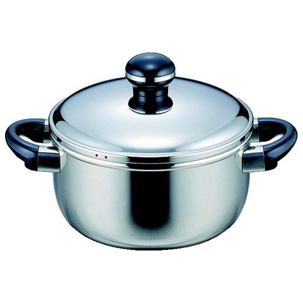 オブジェ OJ-7M 【IH対応】両手鍋　 22cmObjet　ソースポット[OJ7Mワイヨツト] 返品種別A