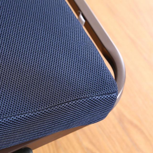 不二貿易 折たたみ電動ベッド 高床タイプ （ネイビー） サイズ(約)：幅100cm×奥行207.5cm×高さ52.5cm　FU-05-5H-42 14745返品種別B