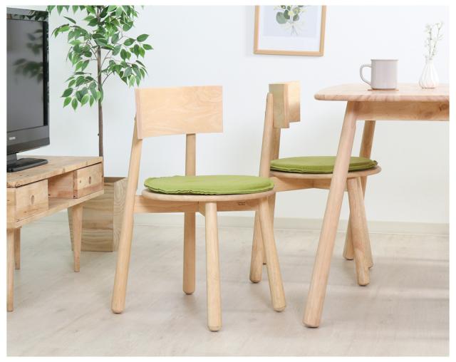 不二貿易 37013 Natural Signature ダイニングチェア ティムバ（ナチュラル）[37013フジボウエキ] 返品種別A_1