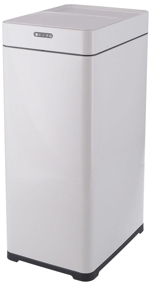 不二貿易 40311 除菌消臭 センサーダストボックス 45L（ホワイト）[40311フジボウエキ] 返品種別A