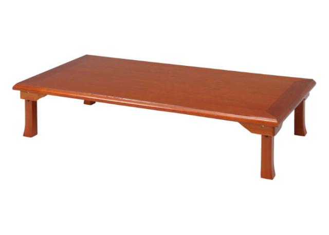 紅葉の座卓 津軽塗 座卓【七々子塗 赤(黒種)3.0尺×5.0尺】|24_tnk-240101b | 青森