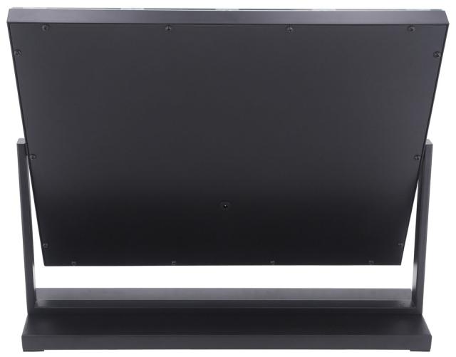 不二貿易 67781 プレミアムLEDミラー yumeka（ブラック）[67781フジボウエキ] 返品種別A_3