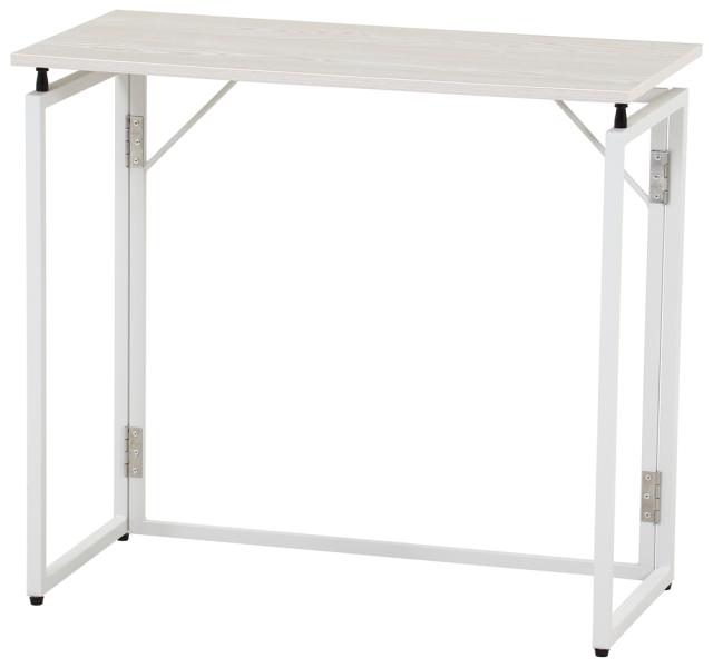 不二貿易 デスク机 幅90×奥行45×高さ72cm ホワイト木製 引出収納付き 不二貿易 デスク机 幅90×奥行45×高さ72cm ホワイト木製 引出収納付き