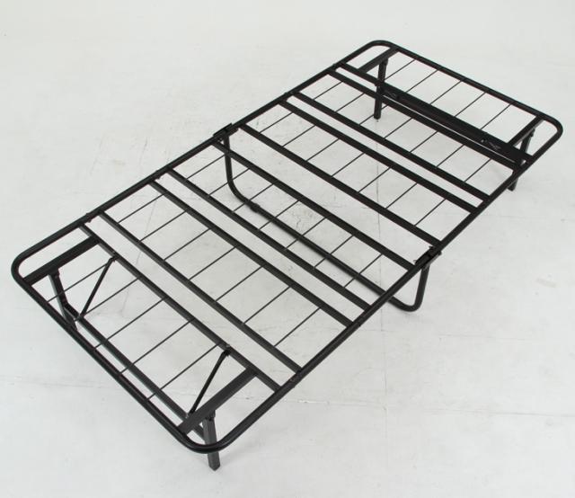 不二貿易 87495 工具不要折りたたみパイプベッド easy（ブラック）組立