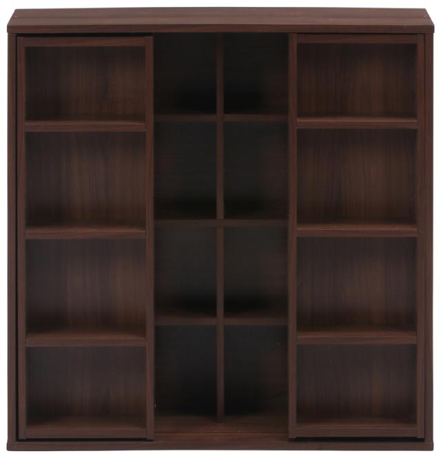 不二貿易 99283 ダブルスライドラック(ミディアムブラウン)DS9090BR