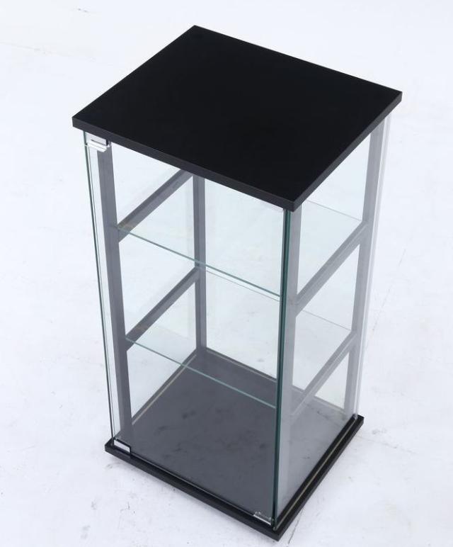不二貿易 99478 レグラス コレクションケース サイドフレーム 3段 (ブラック)[99478フジボウエキ] 返品種別B