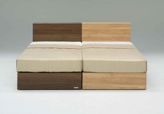 フランスベッド PR-70-05FSCD-WN プレミア70 (ダブル・ウォールナット)FRANCEBED[PR7005FSCDWN] 返品種別B