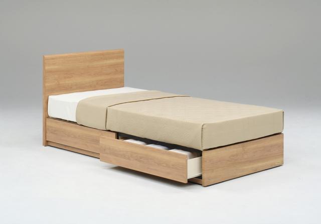フランスベッド PR-70-05FDRS-NA プレミア70 引き出しタイプ (シングル・ナチュラル)FRANCEBED[PR7005FDRSNA] 返品種別B