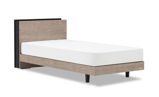 フランスベッド BG-001LGS-GY ベッドフレーム レッグタイプ(シングル・グレー)FRANCEBED[BG001LGSGY] 返品種別B_7