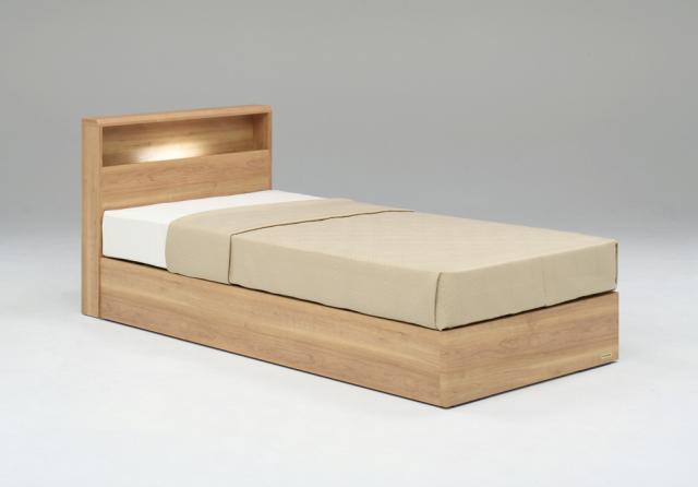 フランスベッド PR-70-06CSCQ-NA プレミア70 キャビネット付き (クイーン・ナチュラル)FRANCEBED[PR7006CSCQNA] 返品種別B