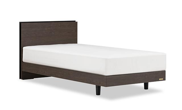 フランスベッド BG-002LGWD-WN ベッドフレーム レッグタイプ(ワイドダブル・ウォールナット)FRANCEBED[BG002LGWDWN] 返品種別B
