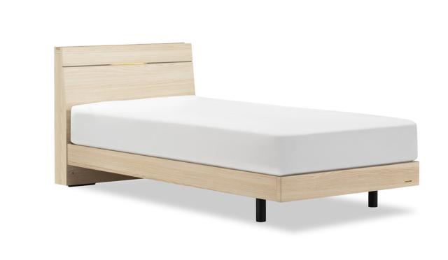 フランスベッド EY-02CLGS-NA エディ レッグタイプ LED照明付き (シングル・ナチュラル)FRANCEBED[EY02CLGSNA] 返品種別B