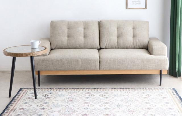 東馬 HT(ハウタ) 2.5Pソファ BE(ベージュ) 54683780返品種別B