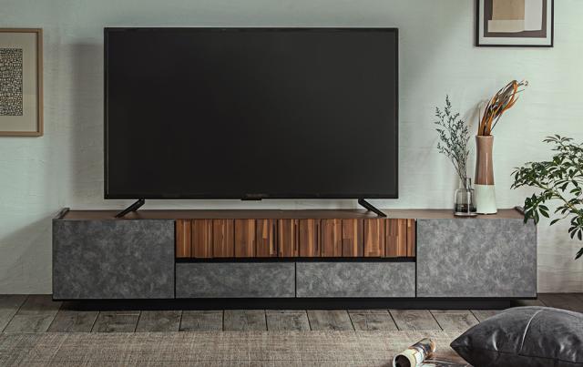 東馬 CRE(クリート) 180cmテレビボード CL(コンクリート) 54684760返品種別B
