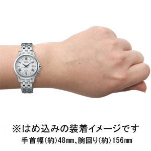 セイコー 【国内正規品】エクセリーヌソーラー電波　レディースタイプ SWCW161[SWCW161] 返品種別A_2