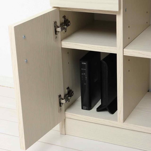 クロシオ 27140 Newルーター収納40（白木目）[27140クロシオ] 返品種別