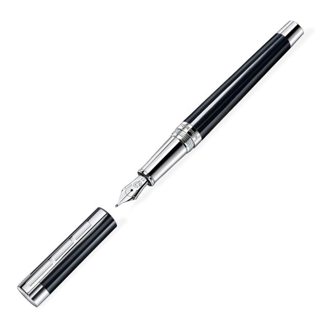 ステッドラー ステッドラープレミアム Resina 万年筆 EF（極細） レジン軸 専用ギフトボックス付き（ブラック） 9PB119EFJ返品種別A