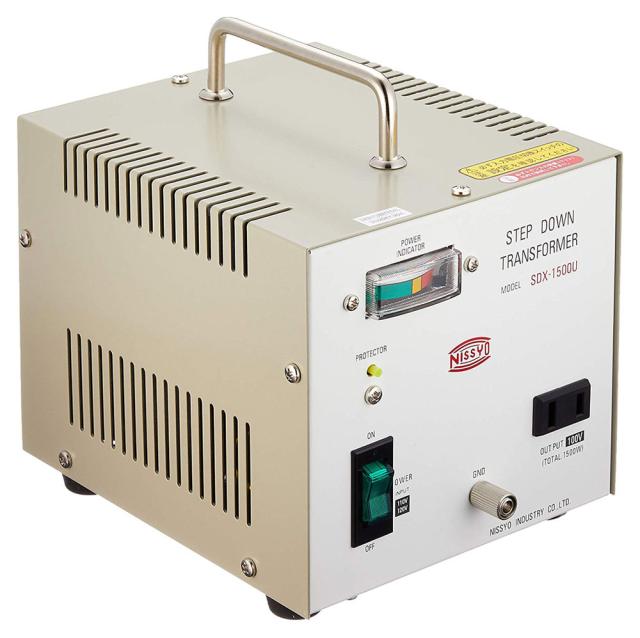 日章工業 SP-1500 ダウントランス（降圧専用変圧器）1台日章工業 SDX