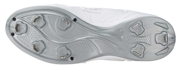 ザナックス 野球スパイク 固定式 トラストTL（ホワイト×ホワイト・サイズ：28.5cm） XANAX　ベルクロタイプ BS326CL-0101-28.5返品種別A