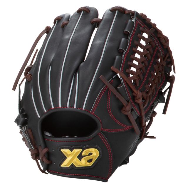 ザナックス BRG25NS2T-9094-R 軟式 トラスト スモールハンドライン オールラウンド用 中【右投用】（ブラック×ブラウン・サイズ：29.5cm）xanax　NS2型[BRG25NS2T9094R] 返品種別A