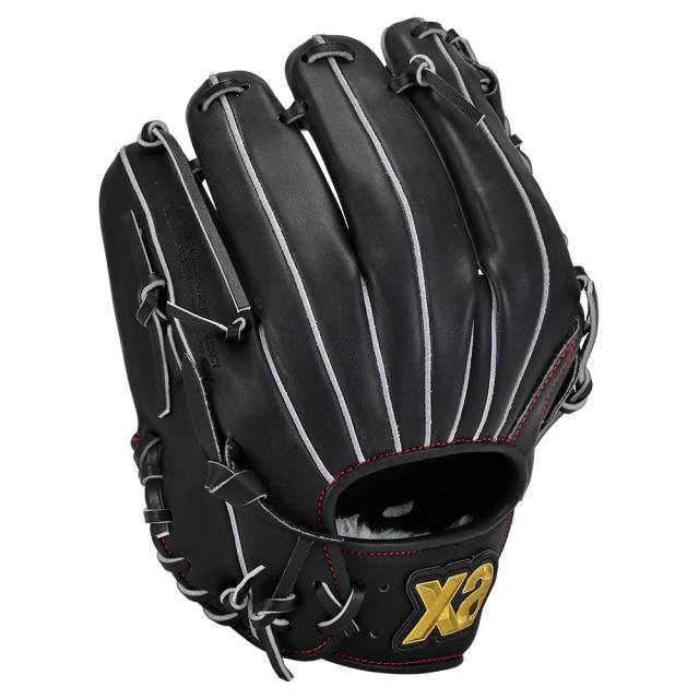 ザナックス 軟式 トラスト スモールハンドライン オールラウンド用 大【右投用】（ブラック・サイズ：30.0cm） BRG25NS3T-90-R返品種別A