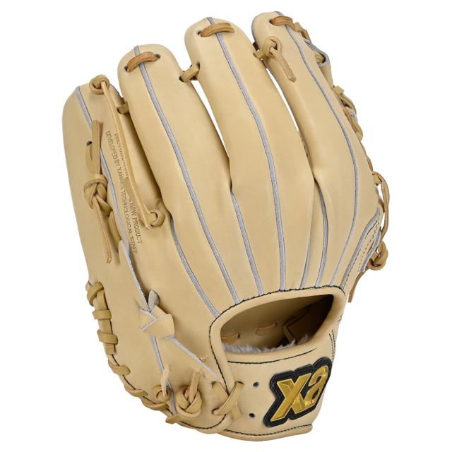 ザナックス BRG25NS3T-C94-R 軟式 トラスト スモールハンドライン オールラウンド用 大【右投用】（クリームブラウン・サイズ：30.0cm）xanax　NS3型[BRG25NS3TC94R] 返品種別A