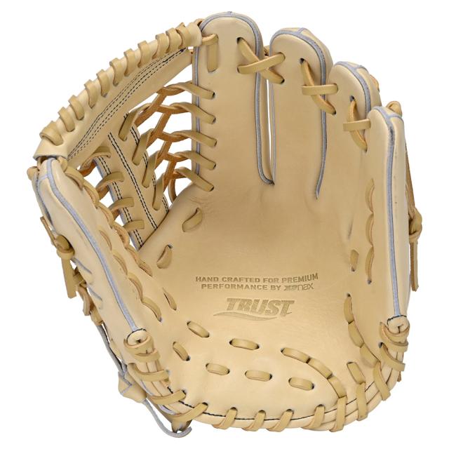 ザナックス BRG25NS3T-C94-R 軟式 トラスト スモールハンドライン オールラウンド用 大【右投用】（クリームブラウン・サイズ：30.0cm）xanax　NS3型[BRG25NS3TC94R] 返品種別A