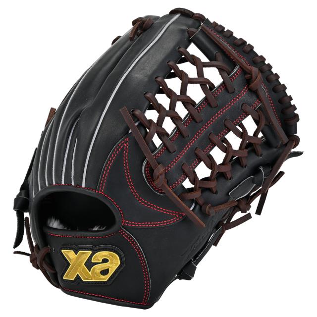 ザナックス BRG25NS3T-9094-R 軟式 トラスト スモールハンドライン オールラウンド用 大【右投用】（ブラック×ブラウン・サイズ：30.0cm）xanax　NS3型[BRG25NS3T9094R] 返品種別A