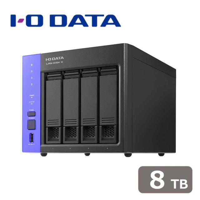アイオーデータ｜I-O DATA HDL4-Z22WATB08 Windows Server IoT 2022 for Storage Workgroup搭載 4ドライブ法人向けNAS 8TB[HDL4Z22WATB08] 返品種別B