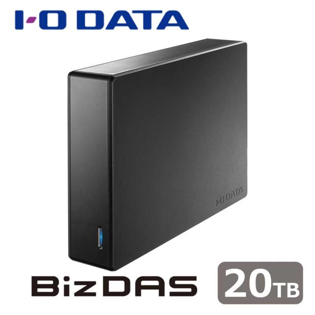 アイ・オー・データ機器｜I-O DATA HDJA-UTN20B 法人向け 5年保証 USB 3.2 Gen 1対応 外付けハードディスク 20TB[HDJAUTN20B] 返品種別B