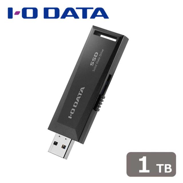 アイ・オー・データ機器｜I-O DATA SSPM-US1K SSD 外付け 1TB USB3.2 Gen2 SSPM-USシリーズ[SSPMUS1K] 返品種別B