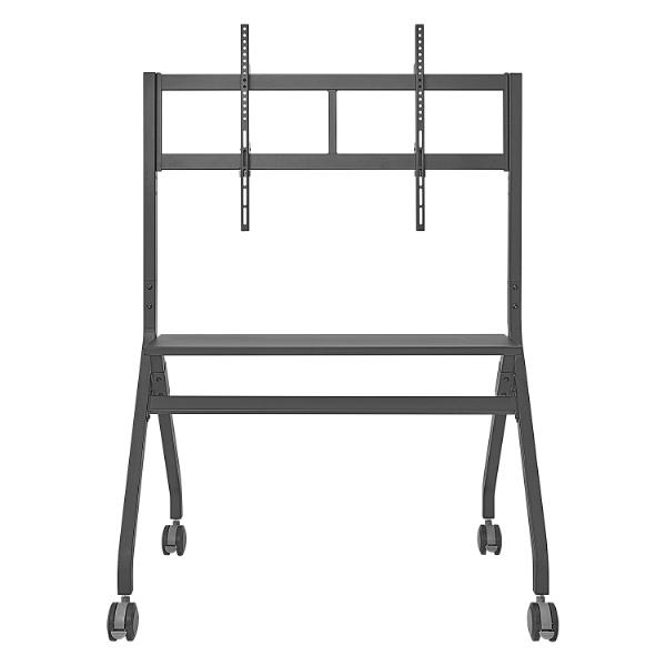 I/Oデータ DA-DS7 55〜100型ディスプレイ対応　耐荷重最大80kg 移動式ディスプレイスタンド(ブラック)[DADS7] 返品種別A