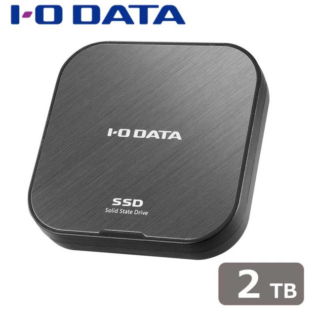 アイ・オー・データ機器｜I-O DATA R-SSPT-UF2 USB 40Gbps（USB4）対応 ポータブルSSD 2TB（ダークグレー）[RSSPTUF2] 返品種別B