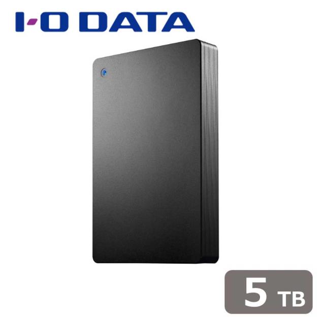 アイ・オー・データ機器｜I-O DATA HDPH-UTV5DK 大容量 USB 5Gbps（USB 3.2 Gen1）対応 ポータブルハードディスク「カクうす Lite」5TB（ブラック）[HDPHUTV5DK] 返品種別B