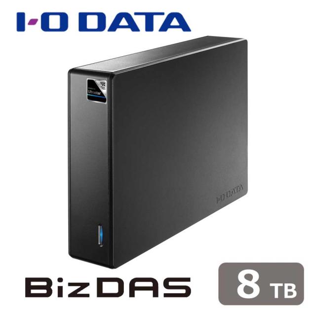 アイ・オー・データ機器｜I-O DATA 法人向け 5年保証対応 Ultrastar採用 外付けハードディスク（USB 5Gbps） 8TB  HDJA-UTU8返品種別B