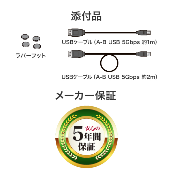 アイ・オー・データ機器｜I-O DATA 法人向け 5年保証対応 Ultrastar採用 外付けハードディスク（USB 5Gbps） 8TB  HDJA-UTU8返品種別B_9