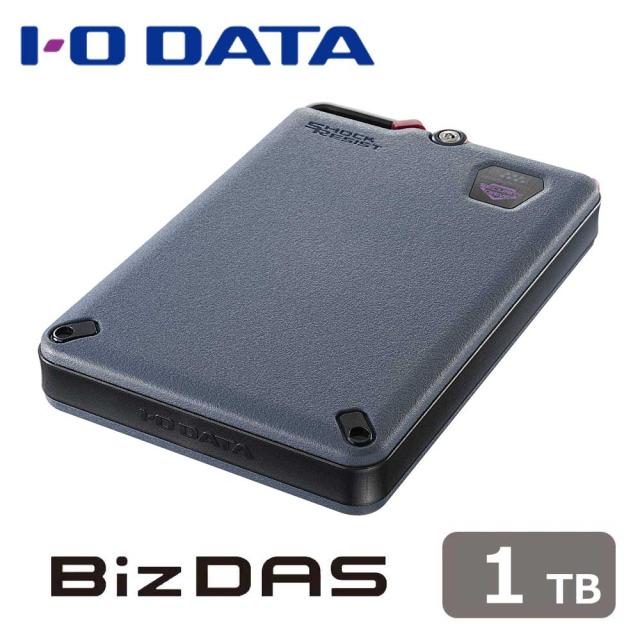 アイ・オー・データ機器｜I-O DATA SSPD-SUTC1B USB 5Gbps対応 長期5年保証 セキュリティポータブルSSD 1TB[SSPDSUTC1B] 返品種別B