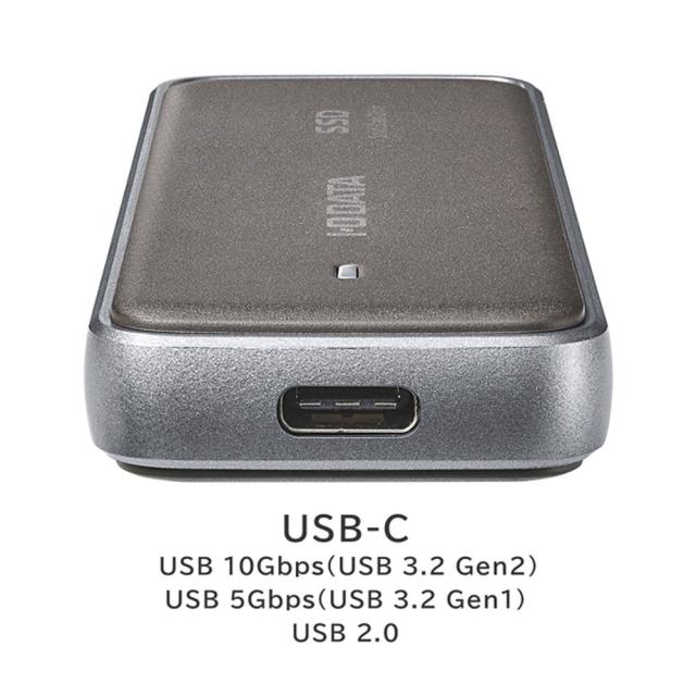 アイ・オー・データ機器｜I-O DATA USB 10Gbps（USB 3.2 Gen2）対応 長期5年保証 セキュリティSSD 1TB  SSPR-SUSC1B返品種別B_3