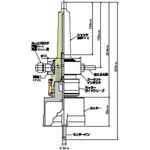 ミヤナガ MBM150 メタルボーラーM500 カッター(150mm)[MBM150ミヤナガ] 返品種別B_5