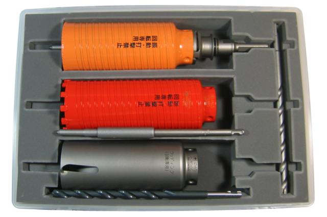 ミヤナガ PD-2R ポリクリック コア3兄弟 PD2R SDSプラスシャンク φ65mm[PD2Rミヤナガ] 返品種別B