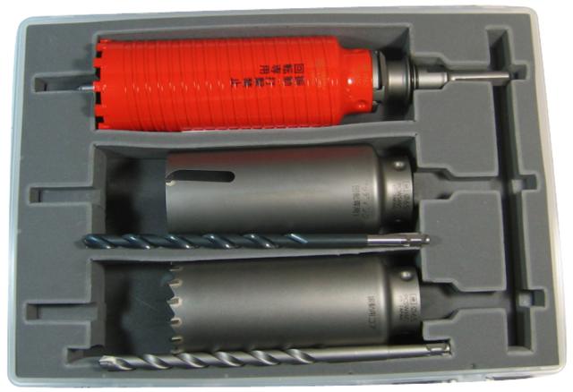 ミヤナガ PA2-75R ポリクリック コア3兄弟 PA2R SDSプラスシャンク φ75mm[PA275Rミヤナガ] 返品種別B