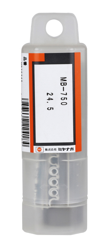 ミヤナガ MB75A250 メタルボーラー750A カッター 25mm[MB75A250ミヤナガ] 返品種別B_1